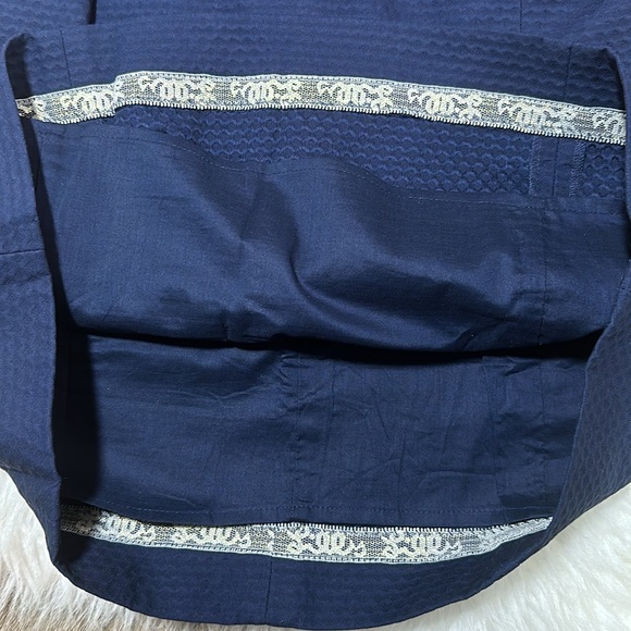 Lilly Pulitzer Gabby Shift Dress Navy Blue Size 8 - Picture 6 of 10